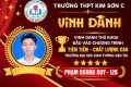 VINH DANH TÂN THỦ KHOA TRƯỜNG ĐẠI HỌC GIAO THÔNG VẬN TẢI NIỀM TỰ HÀO DƯỚI MÁI TRƯỜNG THPT KIM SƠN C