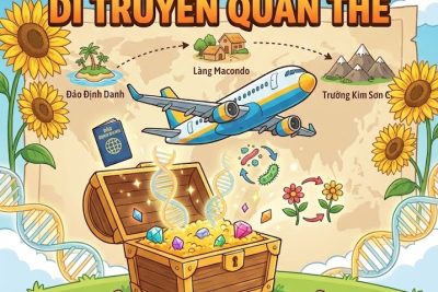 NHẬT KÝ TRẢI NGHIỆM SINH HỌC – Số 01: Văn – Toán với gene số